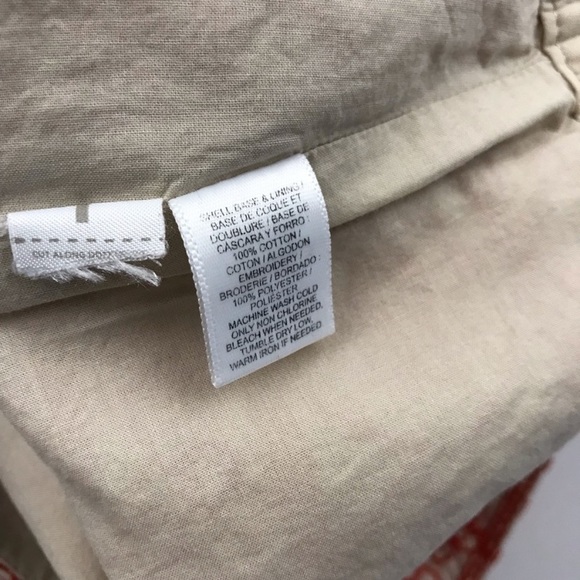 Ann Taylor Loft Embroidered Floral Short - Picture 7 of 8